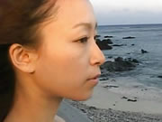 日本AV正妹 桃瀨惠美流 走在海邊